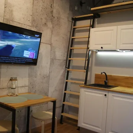 Appartamento Mini Loft W Starym Browarze Danzica Esterno foto