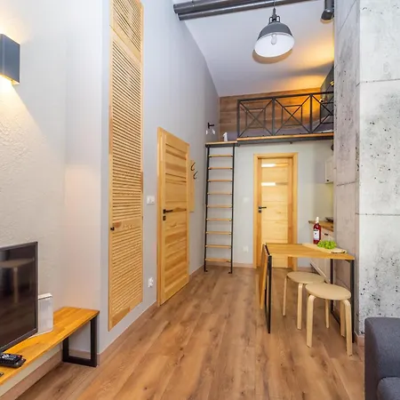 Appartamento Mini Loft W Starym Browarze Danzica Esterno foto
